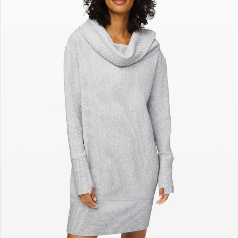 LuluLemon Sweater Dress Grey XS